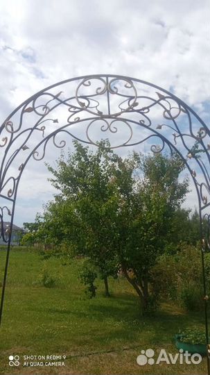 Садовая кованая арка, скамейка Продажа/аренда