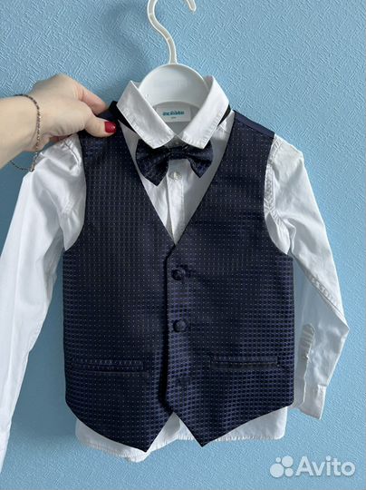 Рубашка с жилеткой детская acoola