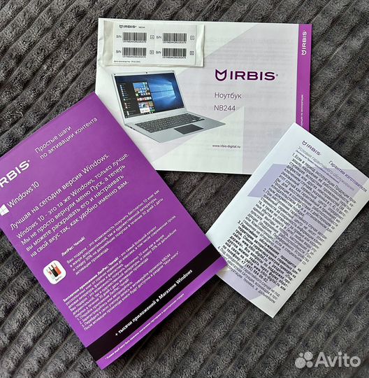 Ноутбук irbis nb244