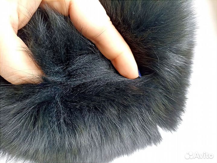 Меховой воротник песец