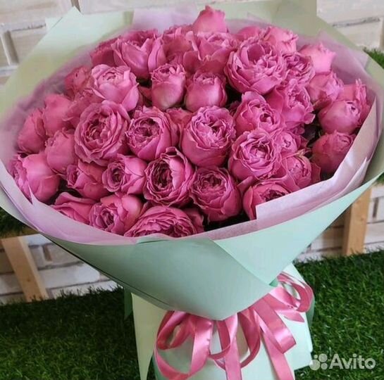 Цветы пионовидные розы