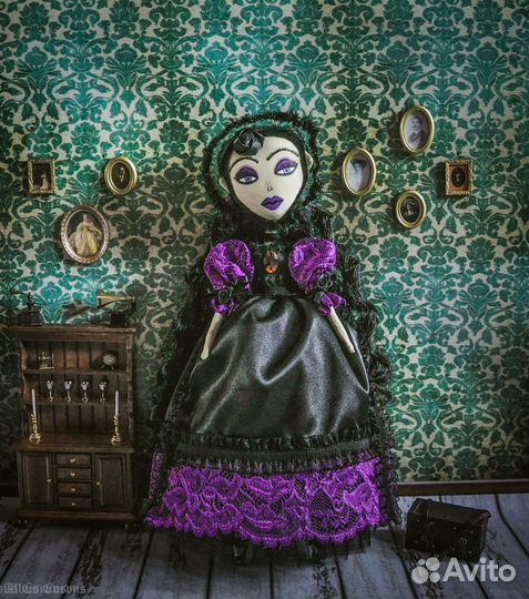 Интерьерная кукла ручной работы