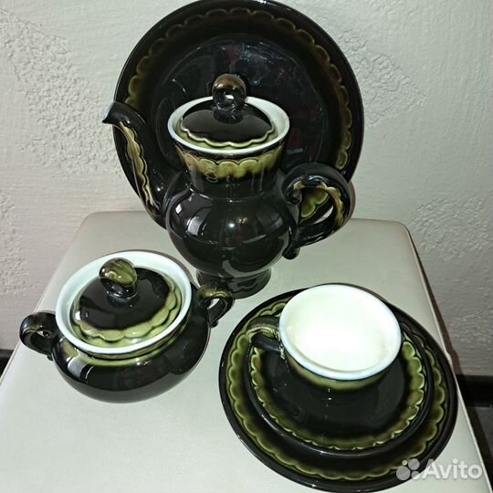 Кофейный сервиз на 6 персон (21 предмет)