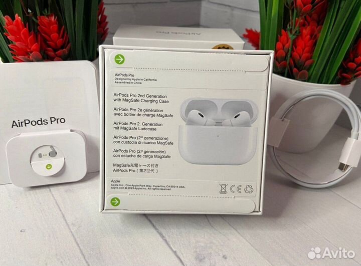 AirPods Pro 2 Luxe (Доставка+Чехол)