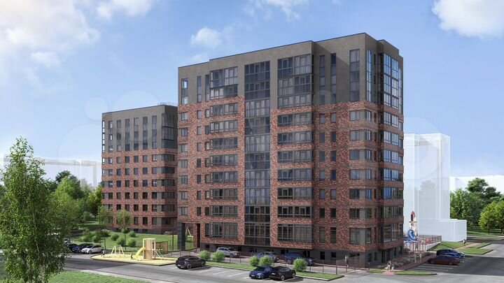 3-к. квартира, 65,3 м², 2/10 эт.