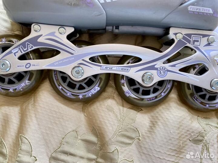 Ролики детские Fila раздвижные, новые