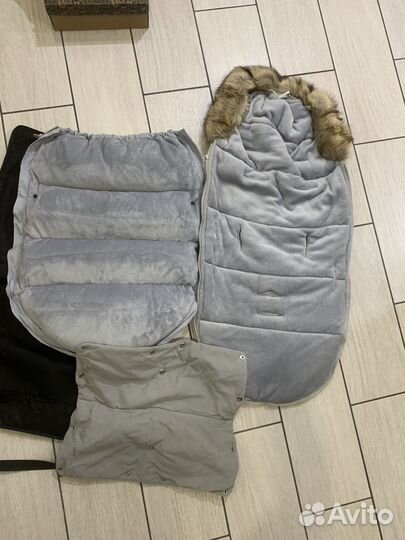 Конверт в коляску для новорожденных