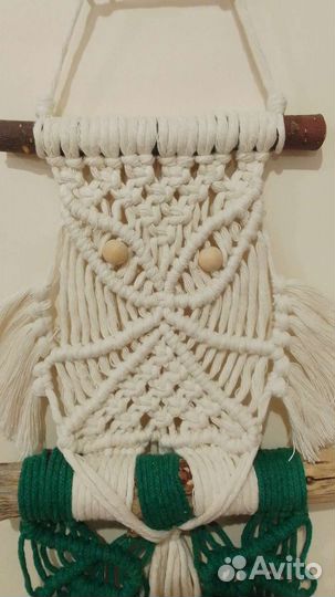 Панно бохо 'сова'