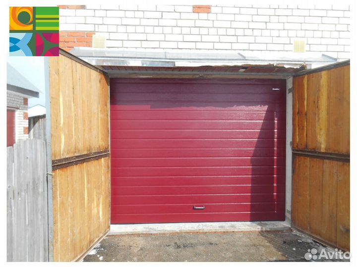 Секционные ворота alutech