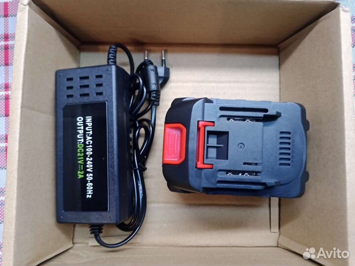 Аккумулятор для Гайковёрта, Болгарки + Зарядное