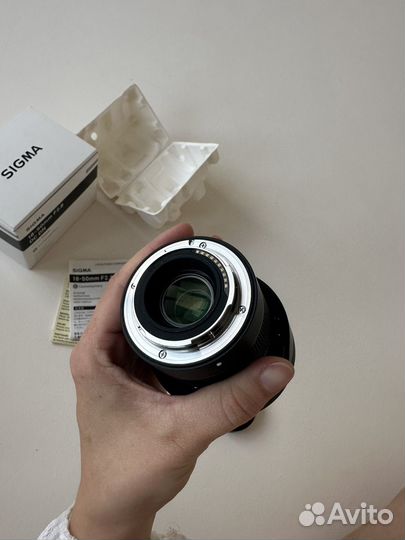 Обьектив sigma 18-50 sony e
