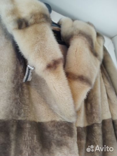 Шуба из меха бобра