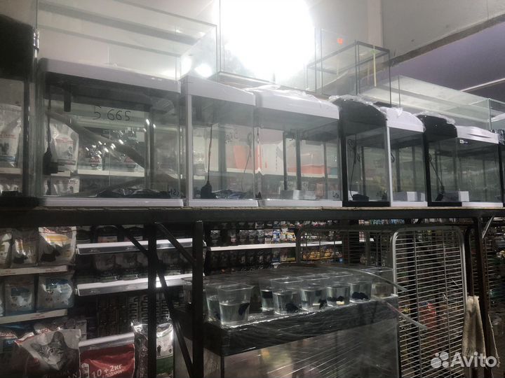 Аквариум с полным набором от литров 5 -150