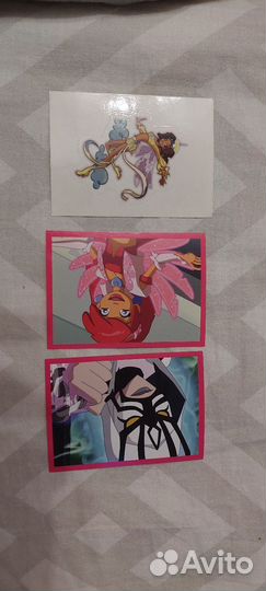 Наклейки 3шт Ангелы