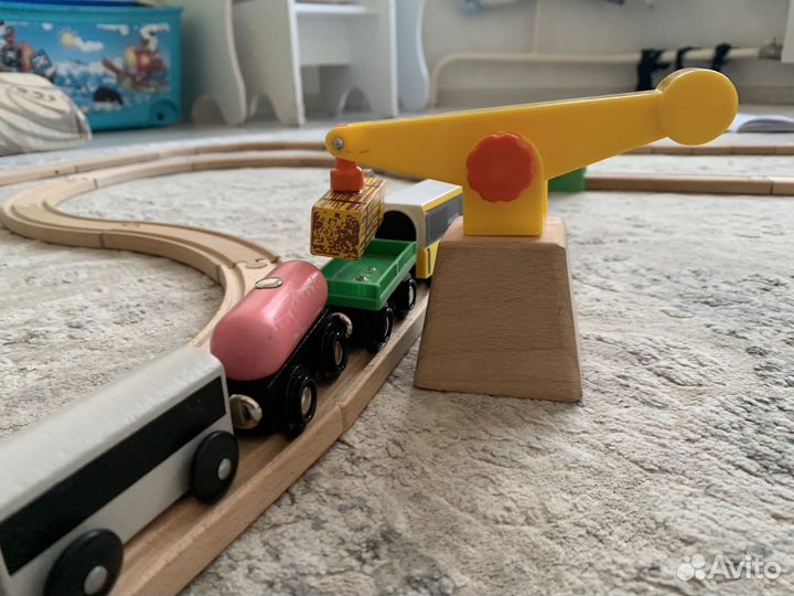 Деревянная железная дорога IKEA