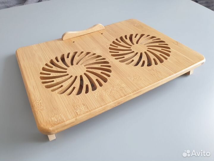 Подставка для ноутбука бамбуковая