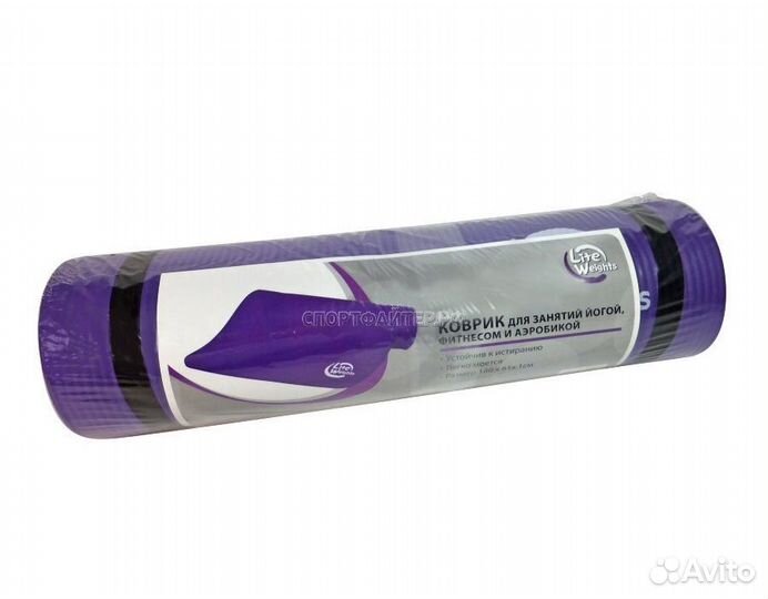 Коврик для йоги и фитнеса 180*61*1см