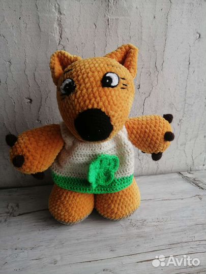 Вязаные игрушки ручной работы