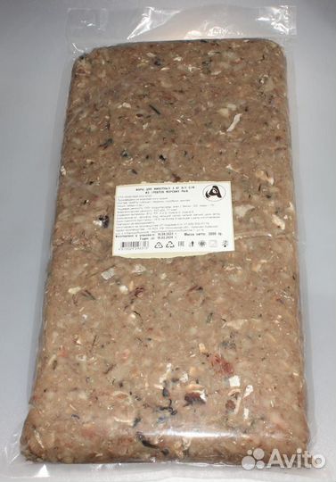 Фарш для приютов и питомников оптом