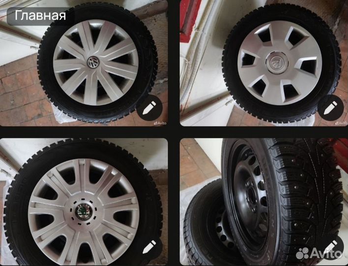 Колеса в сборе ваг r15 идеал