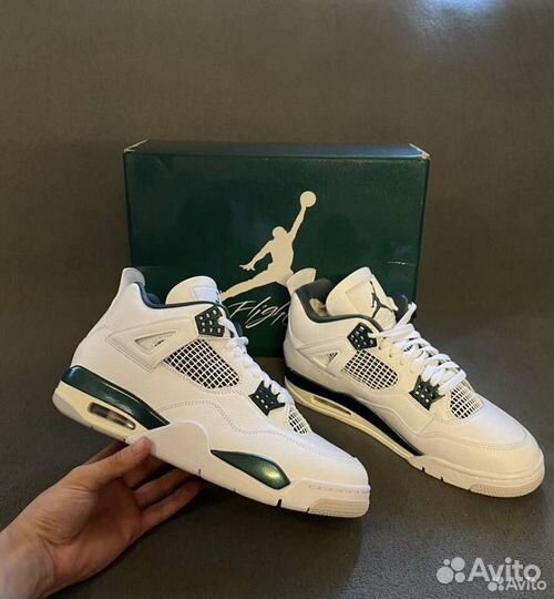 Jordan 4 Oxidized Green