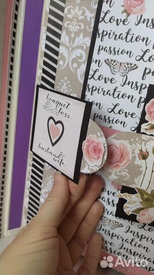 Свадебный фото альбом с 3D