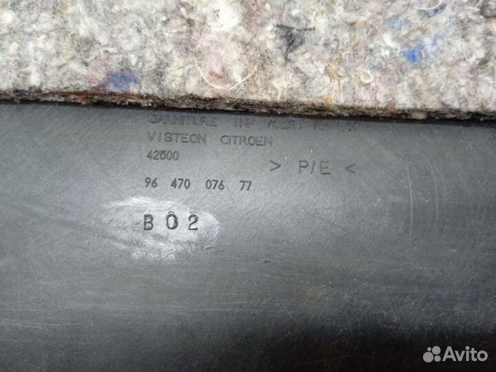 Обшивка двери багажника Citroen C4 1 1.6 2005