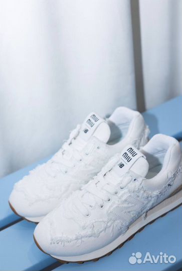Кроссовки miu miu & new balance