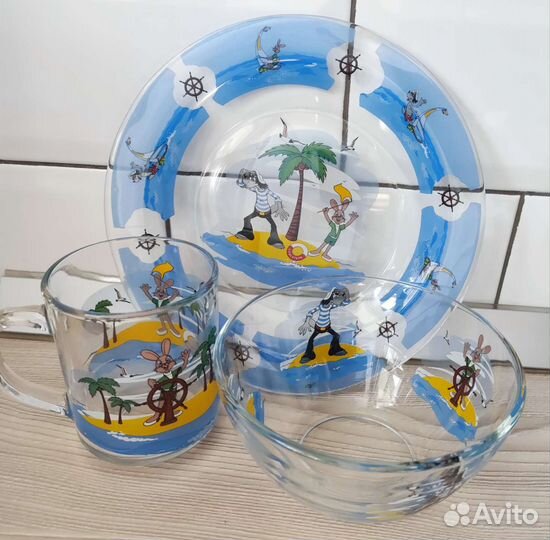 Набор детской посуды 