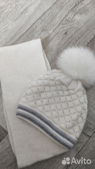 Набор шапка шарф женский