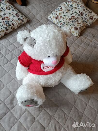 Плюшевый мишка тедди новый с этикеткой