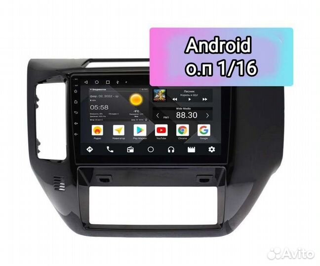 Штатная магнитола Nissan Patrol 2004-2010г