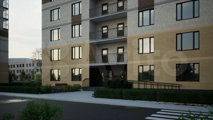 3-к. квартира, 89 м², 5/16 эт.