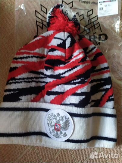 Шапка зимняя forward Russia белая