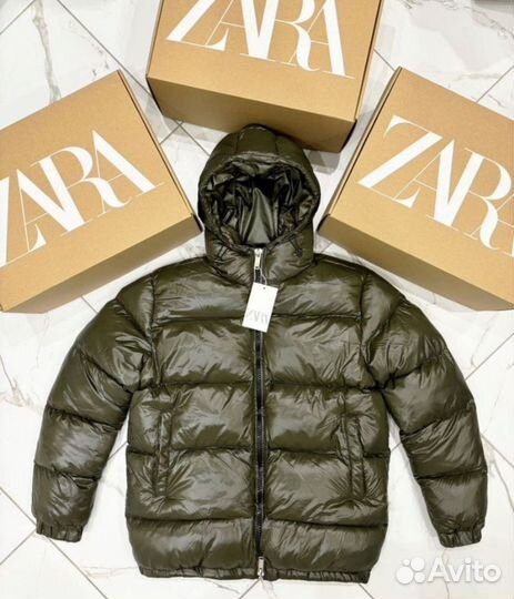 Пуховик Zara x Moncler Новый цвет