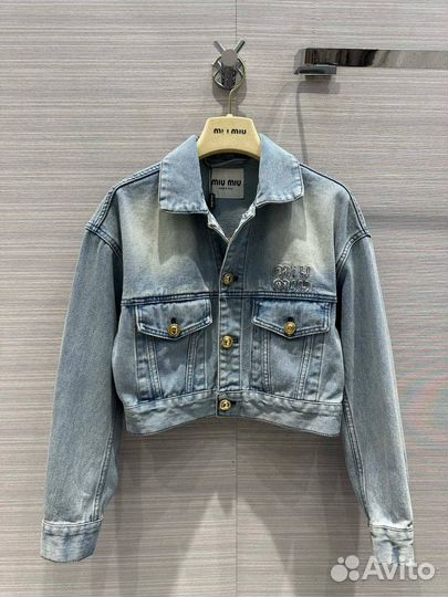 Джинсовая Куртка Miu Miu