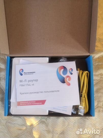 Роутер Wi-Fi Ростелеком Fast 1744, v4 USB