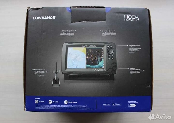 Эхолот Lowrance hook Reveal 7