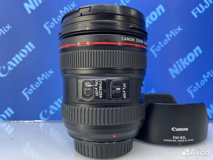 Canon 24-70mm f/4L IS USM идеал(гарантия) sn4131