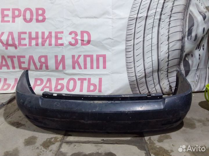 Задний бампер priora 1