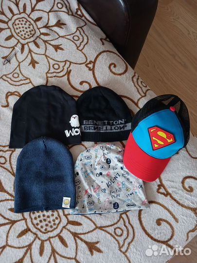 Шапка демисезонная для мальчика