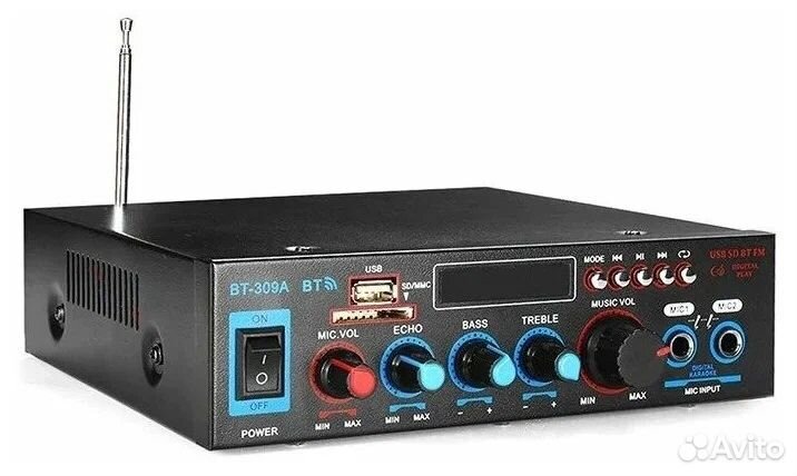 Аудио усилитель для колонок Ground BT-309A Bluetoo