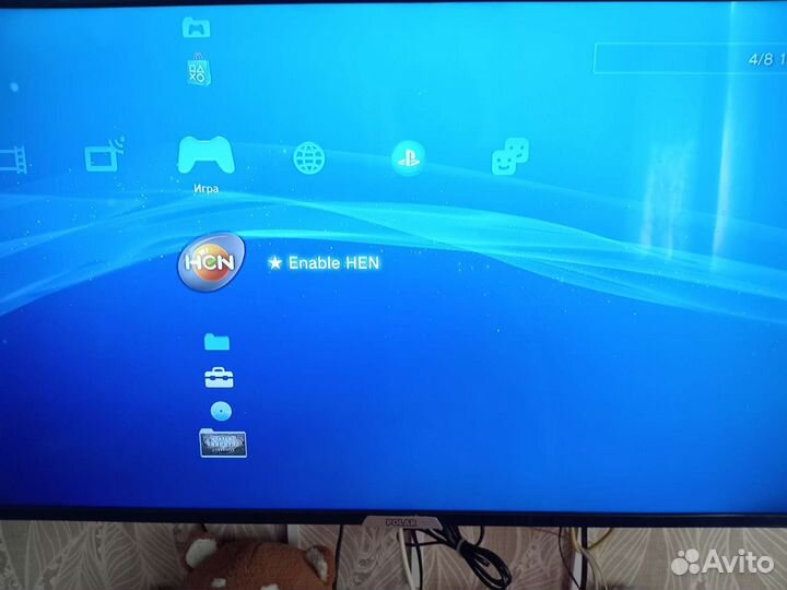 Sony PS3 super slim 500gb прошивка hen