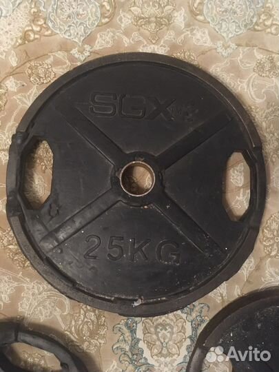 Блины для штанги 10 кг, 15кг, 25кг