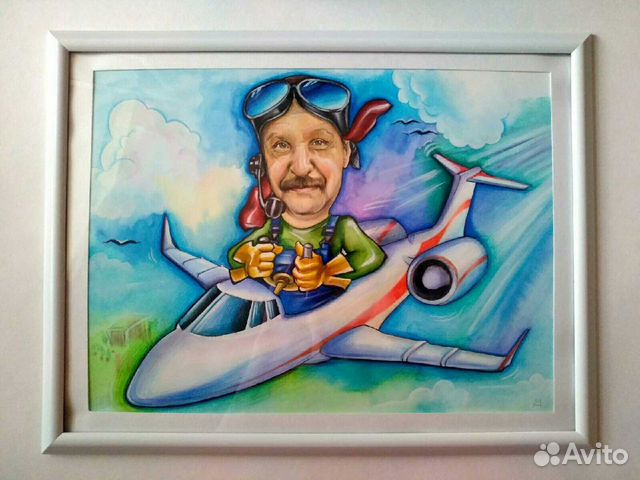 Портреты, шаржи по фото / кастом, роспись одежды