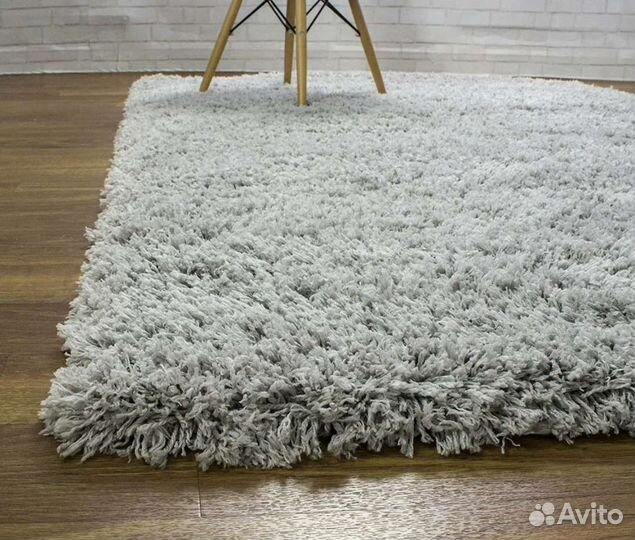 Ковёр шегги 180х120 см лохматый