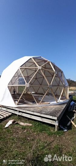 Геокупол для глемпинга