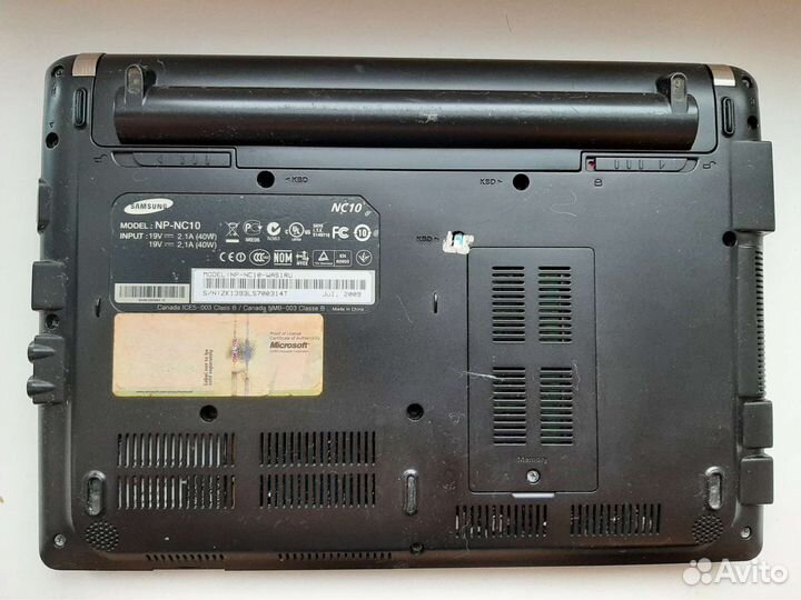 Нэтбук Samsung NP-NC10