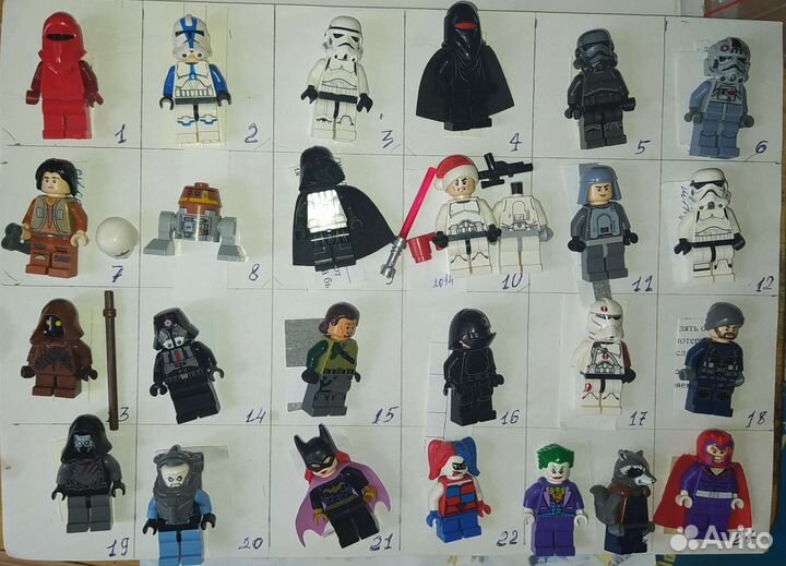 Минифигурки, в т.ч. редкие. Продажа и обмен