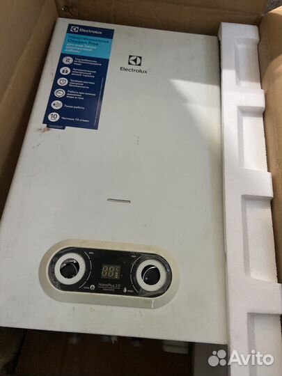 Газовая колонка electrolux gwh 10 nanoplus 2.0